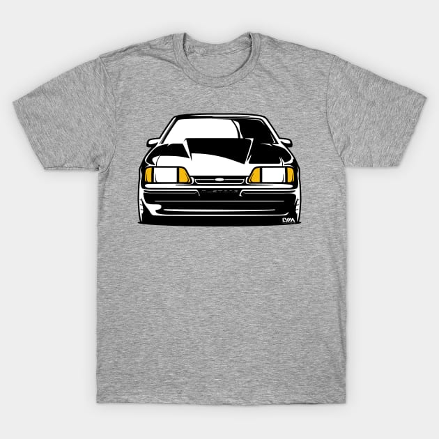 Foxbody Ford Mustang Notch T-Shirt by LYM Clothing